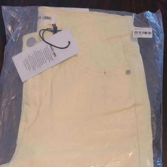 Pants - Mid rise yellow jeans